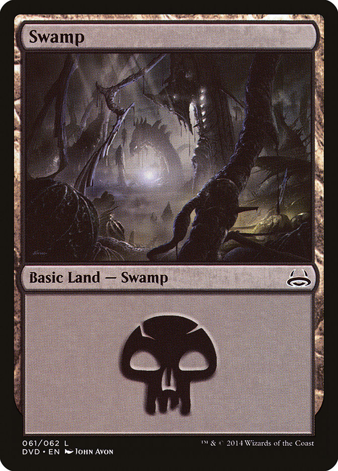 Swamp (61) (Divine vs. Demonic) [Duel Decks Anthology] | Jomio and Rueliete's Cards and Comics