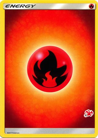 Fire Energy (Charizard Stamp #11) [Battle Academy 2020] | Jomio and Rueliete's Cards and Comics