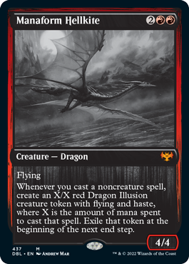 Manaform Hellkite [Innistrad: Double Feature] | Jomio and Rueliete's Cards and Comics