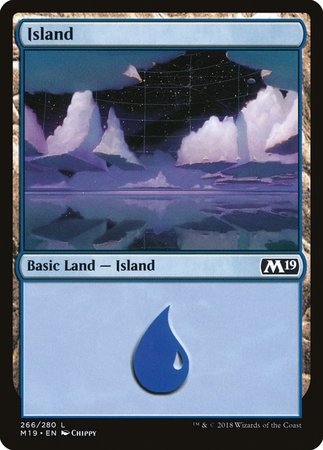 Island (266) [Core Set 2019] | Jomio and Rueliete's Cards and Comics