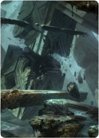 Swamp 3 Art Card [Zendikar Rising Art Series] | Jomio and Rueliete's Cards and Comics