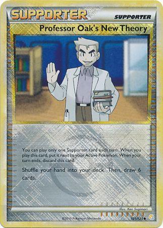 Professor Oak's New Theory (101/123) (League Promo) [HeartGold & SoulSilver: Base Set] | Jomio and Rueliete's Cards and Comics