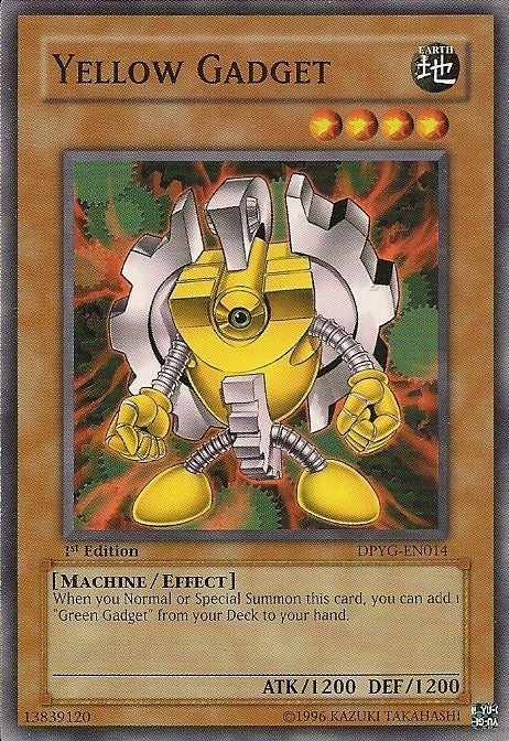 Yellow Gadget [DPYG-EN014] Common | Jomio and Rueliete's Cards and Comics