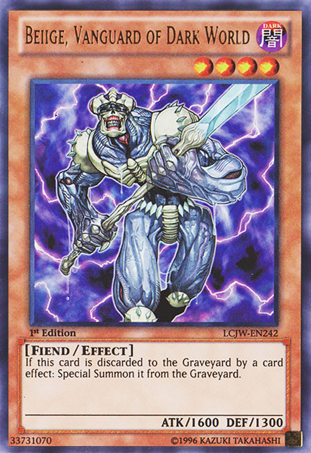 Beiige, Vanguard of Dark World [LCJW-EN242] Ultra Rare | Jomio and Rueliete's Cards and Comics