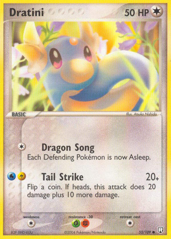 Dratini (53/109) [EX: Team Rocket Returns] | Jomio and Rueliete's Cards and Comics