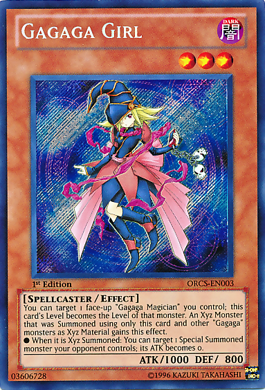 Gagaga Girl [ORCS-EN003] Secret Rare | Jomio and Rueliete's Cards and Comics