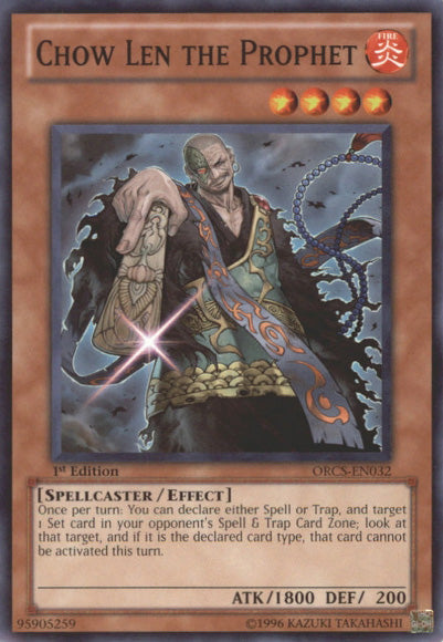 Chow Len the Prophet [ORCS-EN032] Common | Jomio and Rueliete's Cards and Comics