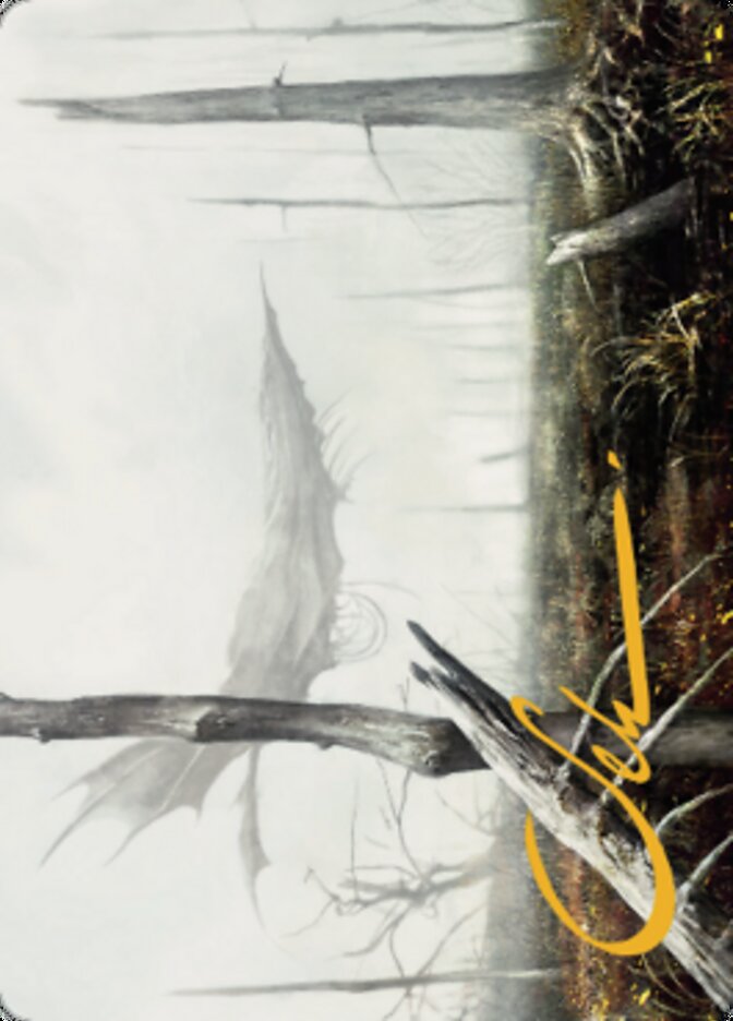 Swamp Art Card (Gold-Stamped Signature) [Dominaria United Art Series] | Jomio and Rueliete's Cards and Comics