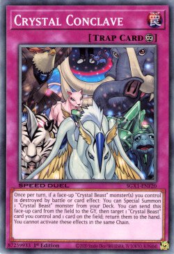 Crystal Conclave [SGX1-ENF20] Common | Jomio and Rueliete's Cards and Comics