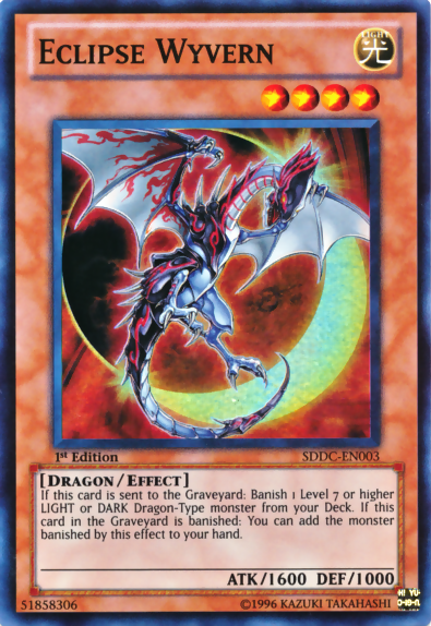 Eclipse Wyvern [SDDC-EN003] Super Rare | Jomio and Rueliete's Cards and Comics