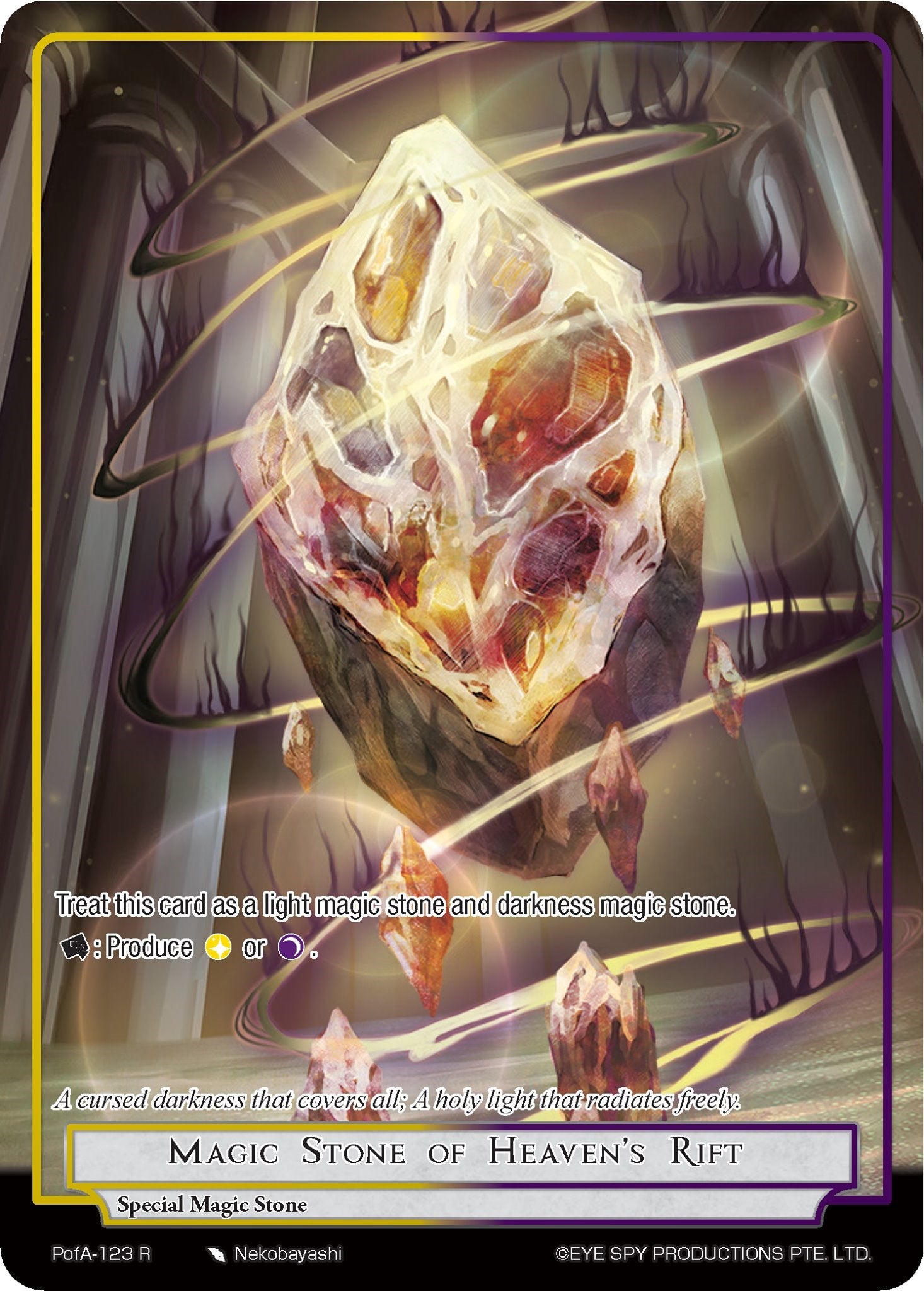 Magic Stone of Heaven's Rift (Full Art) (PofA-123) [Alice Origin IV: Prologue of Attoractia] | Jomio and Rueliete's Cards and Comics