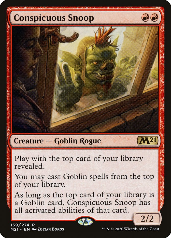 Conspicuous Snoop [Core Set 2021] | Jomio and Rueliete's Cards and Comics