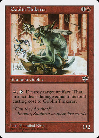 Goblin Tinkerer [Anthologies] | Jomio and Rueliete's Cards and Comics