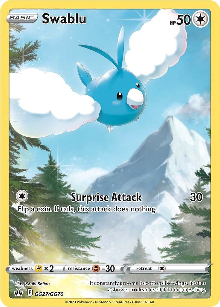 Swablu (GG27/GG70) [Sword & Shield: Crown Zenith] | Jomio and Rueliete's Cards and Comics