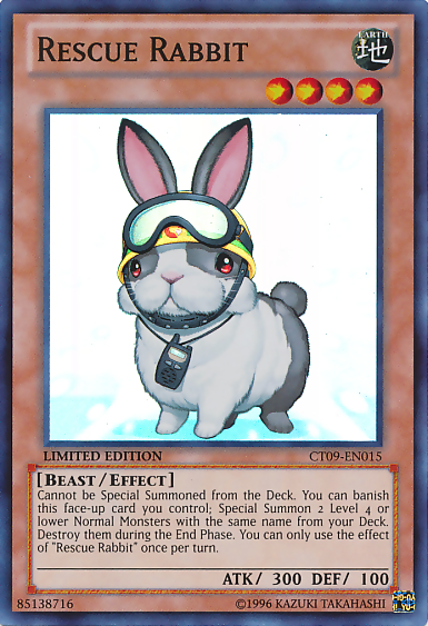 Rescue Rabbit [CT09-EN015] Super Rare | Jomio and Rueliete's Cards and Comics