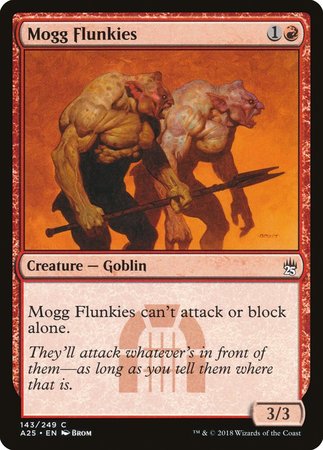 Mogg Flunkies [Masters 25] | Jomio and Rueliete's Cards and Comics