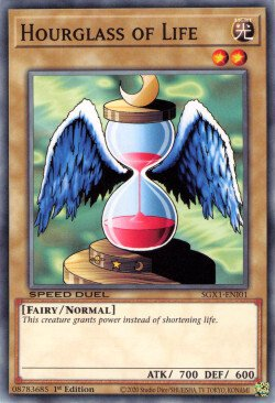 Hourglass of Life [SGX1-ENI01] Common | Jomio and Rueliete's Cards and Comics