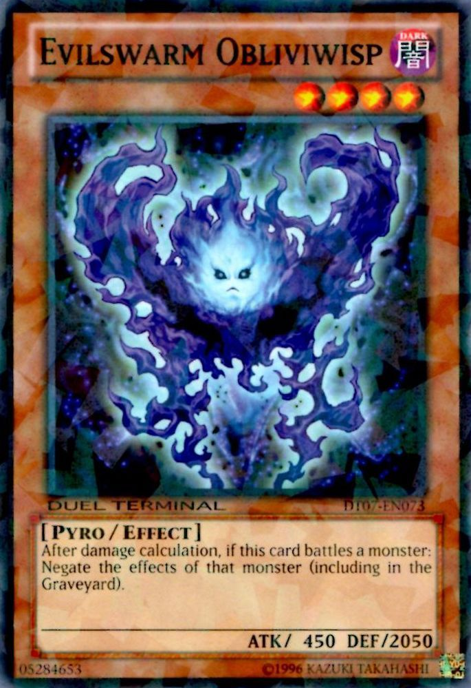 Evilswarm Obliviwisp [DT07-EN073] Common | Jomio and Rueliete's Cards and Comics