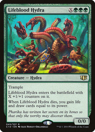 Lifeblood Hydra [Commander 2014] | Jomio and Rueliete's Cards and Comics