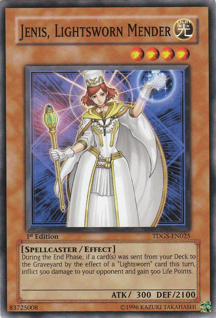 Jenis, Lightsworn Mender [TDGS-EN025] Common | Jomio and Rueliete's Cards and Comics