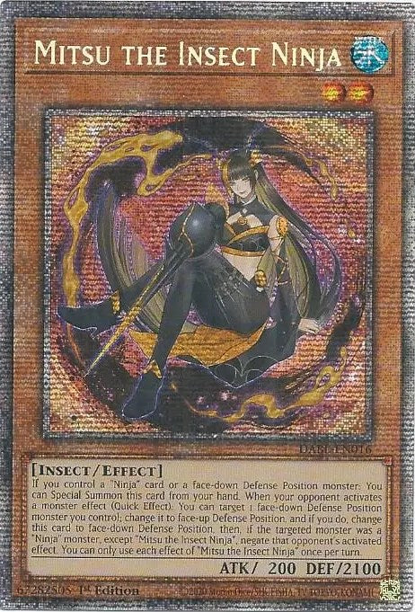 Mitsu the Insect Ninja [DABL-EN016] Starlight Rare | Jomio and Rueliete's Cards and Comics