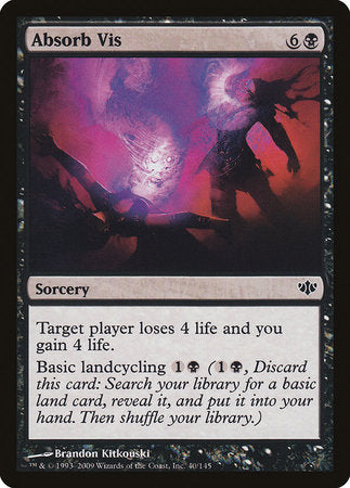 Absorb Vis [Conflux] | Jomio and Rueliete's Cards and Comics
