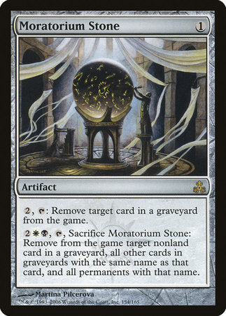 Moratorium Stone [Guildpact] | Jomio and Rueliete's Cards and Comics