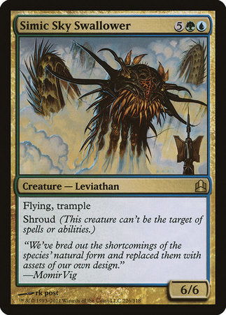 Simic Sky Swallower [Commander 2011] | Jomio and Rueliete's Cards and Comics