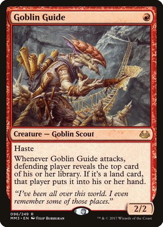 Goblin Guide [Modern Masters 2017] | Jomio and Rueliete's Cards and Comics