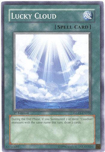 Lucky Cloud [GLAS-EN050] Common | Jomio and Rueliete's Cards and Comics