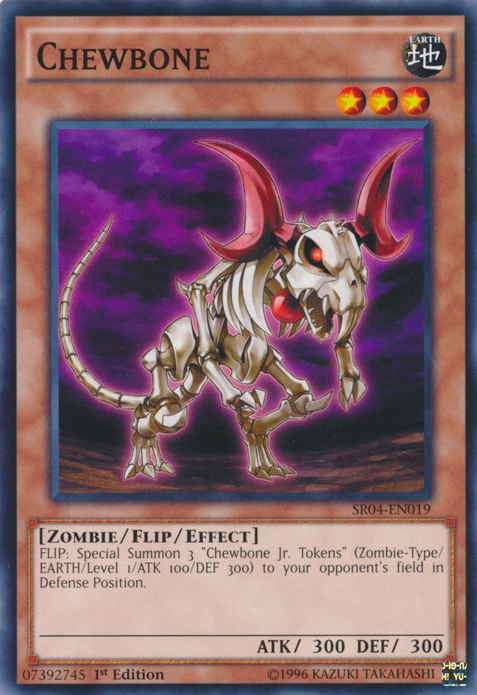 Chewbone [SR04-EN019] Common | Jomio and Rueliete's Cards and Comics