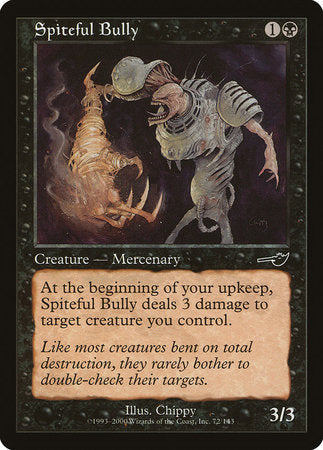 Spiteful Bully [Nemesis] | Jomio and Rueliete's Cards and Comics