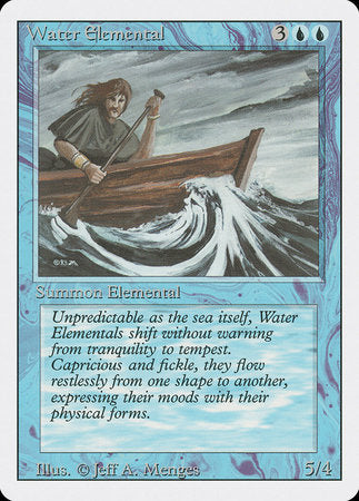 Water Elemental [Revised Edition] | Jomio and Rueliete's Cards and Comics
