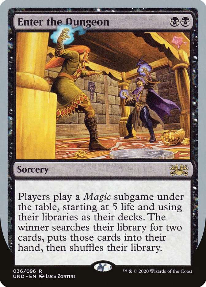 Enter the Dungeon [Unsanctioned] | Jomio and Rueliete's Cards and Comics