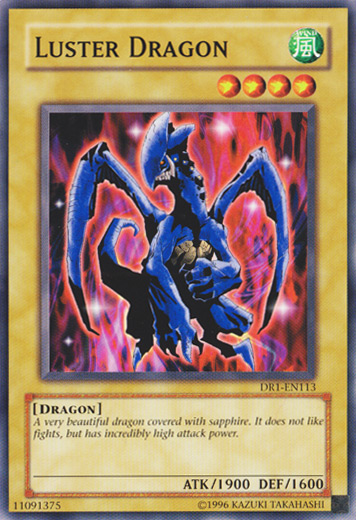 Luster Dragon [DR1-EN113] Common | Jomio and Rueliete's Cards and Comics