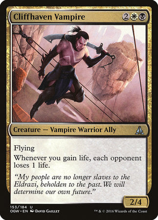 Cliffhaven Vampire [Oath of the Gatewatch] | Jomio and Rueliete's Cards and Comics