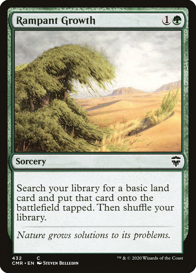 Rampant Growth [Commander Legends] | Jomio and Rueliete's Cards and Comics