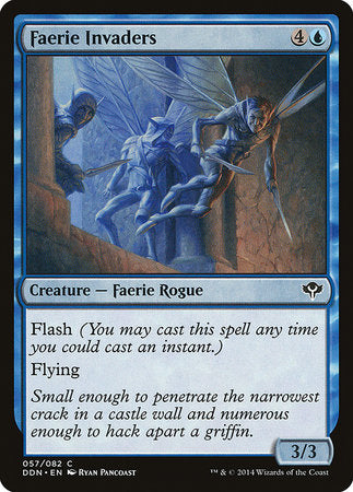 Faerie Invaders [Duel Decks: Speed vs. Cunning] | Jomio and Rueliete's Cards and Comics