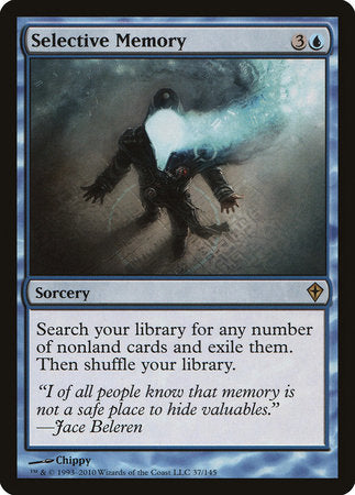 Selective Memory [Worldwake] | Jomio and Rueliete's Cards and Comics
