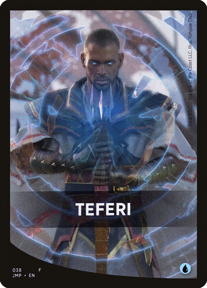 Teferi Theme Card [Jumpstart Front Cards] | Jomio and Rueliete's Cards and Comics
