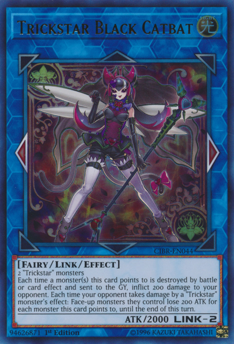 Trickstar Black Catbat [CIBR-EN044] Ultra Rare | Jomio and Rueliete's Cards and Comics