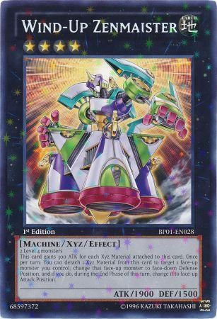 Wind-Up Zenmaister [BP01-EN028] Starfoil Rare | Jomio and Rueliete's Cards and Comics