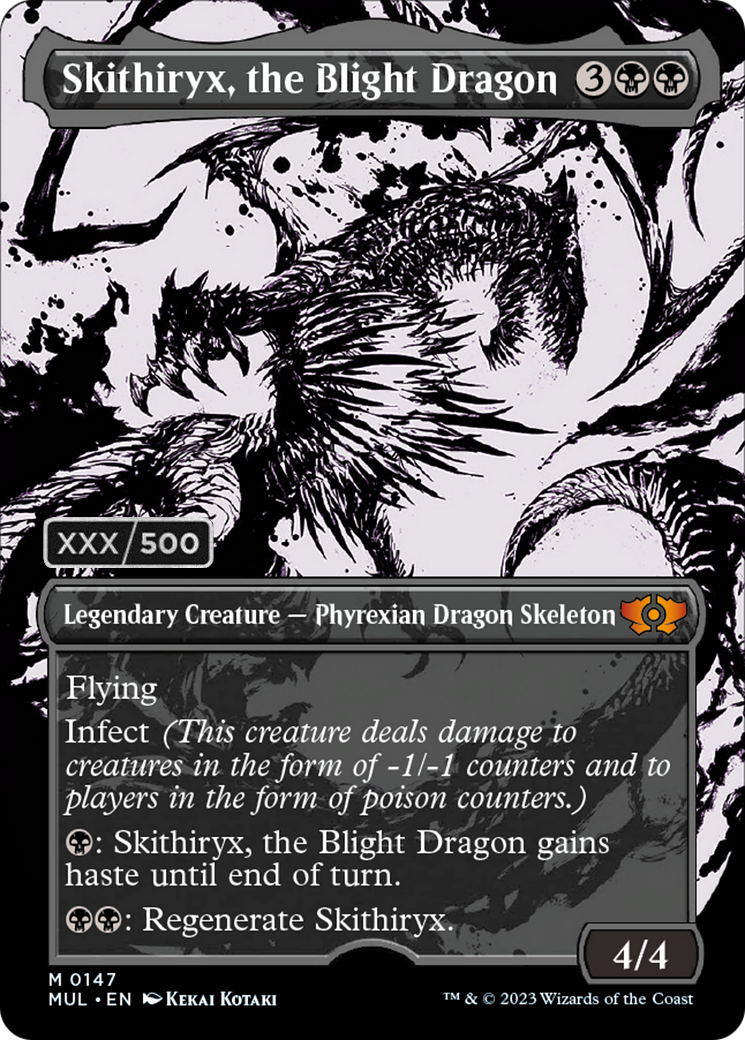 Skithiryx, the Blight Dragon (Serialized) [Multiverse Legends] | Jomio and Rueliete's Cards and Comics