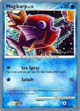 Magikarp LV.10 (65/100) (Happy Luck - Mychael Bryan) [World Championships 2010] | Jomio and Rueliete's Cards and Comics