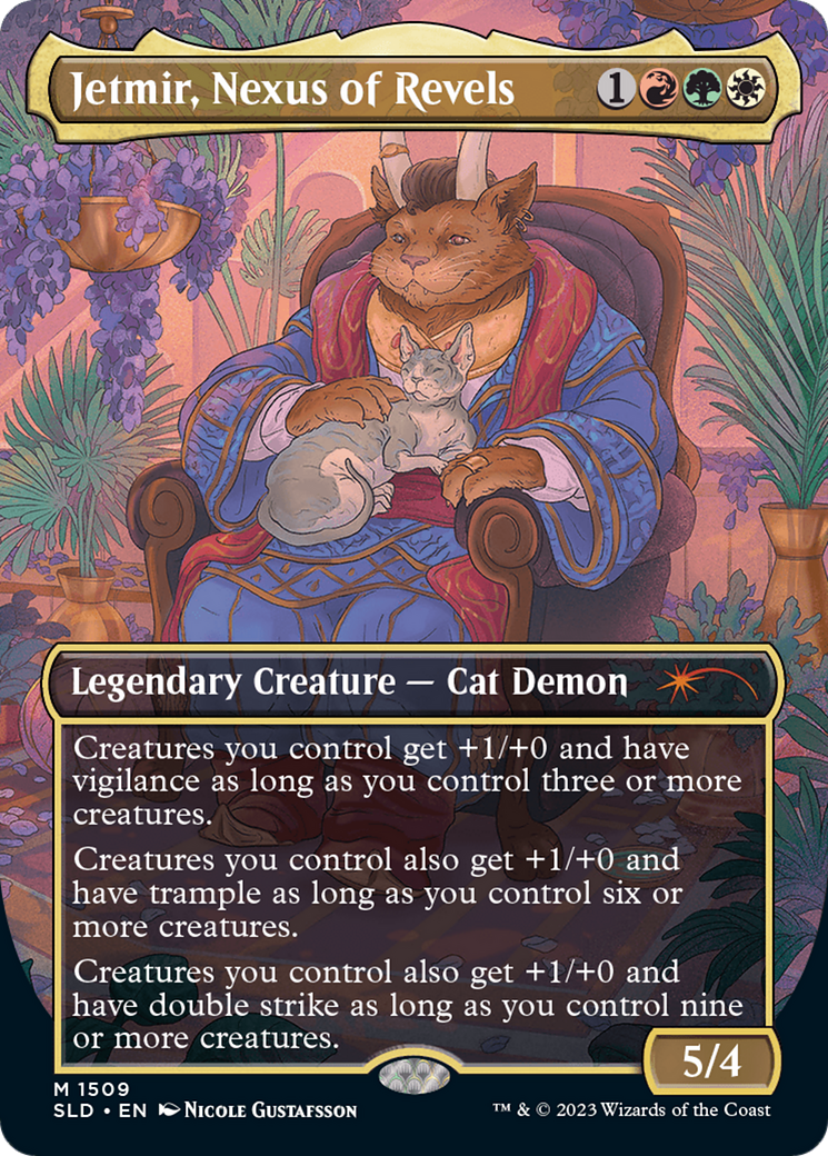 Jetmir, Nexus of Revels // Jetmir, Nexus of Revels [Secret Lair Commander Deck: Raining Cats and Dogs] | Jomio and Rueliete's Cards and Comics