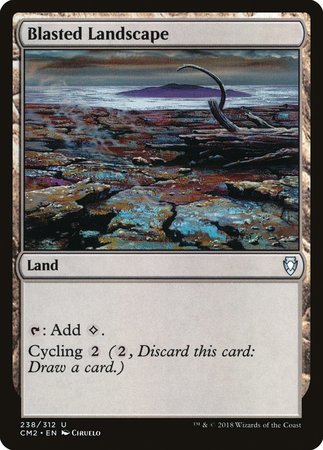 Blasted Landscape [Commander Anthology Volume II] | Jomio and Rueliete's Cards and Comics
