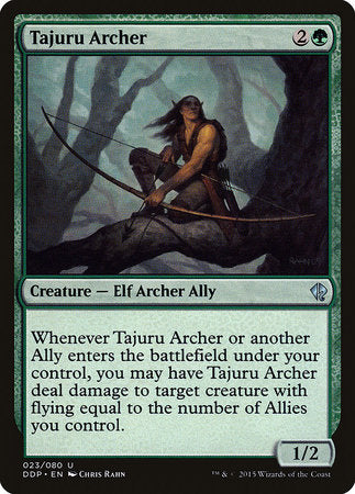 Tajuru Archer [Duel Decks: Zendikar vs. Eldrazi] | Jomio and Rueliete's Cards and Comics