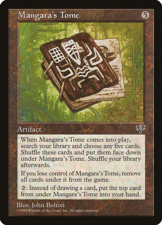 Mangara's Tome [Mirage] | Jomio and Rueliete's Cards and Comics