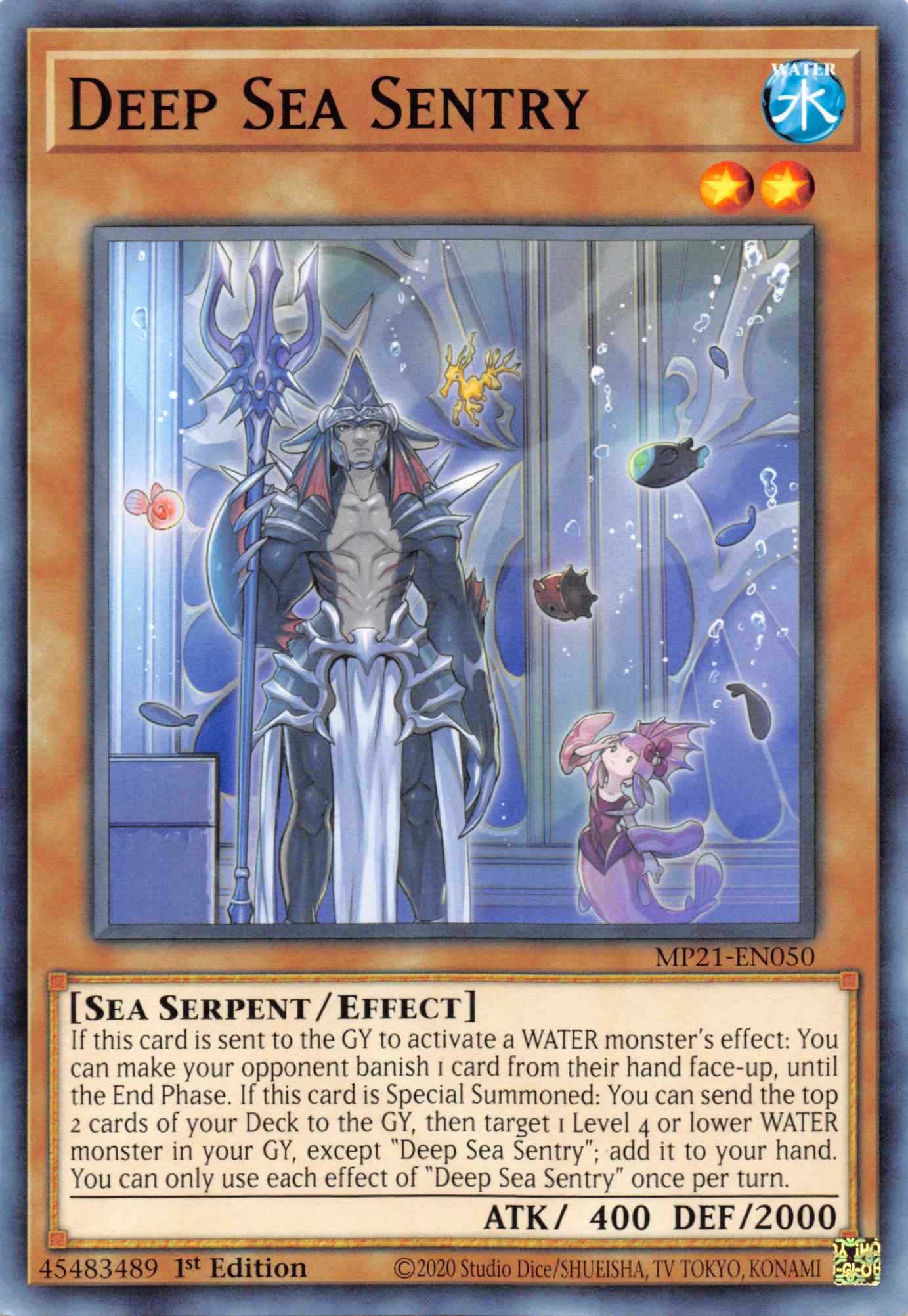 Deep Sea Sentry [MP21-EN050] Common | Jomio and Rueliete's Cards and Comics