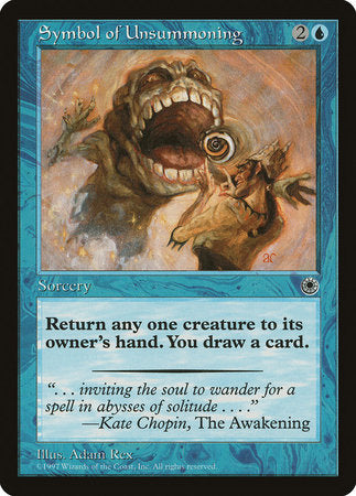 Symbol of Unsummoning [Portal] | Jomio and Rueliete's Cards and Comics
